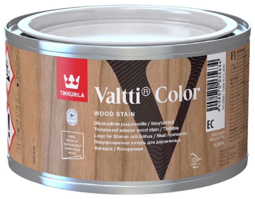VALTTI COLOR, tenkovrstvá lazúra na drevo, TIKKURILA