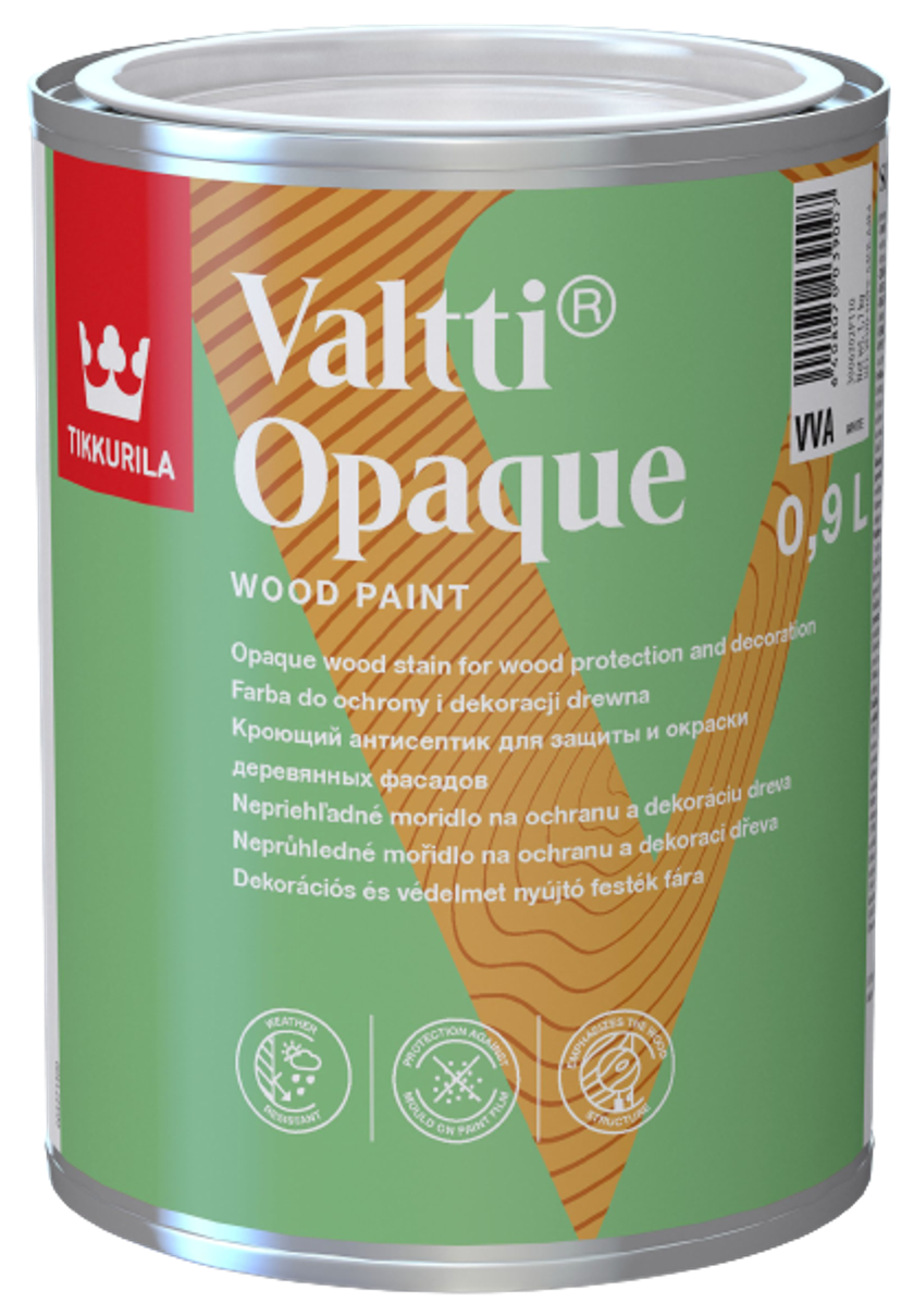 VALTTI OPAQUE, krycia farba na drevo, TIKKURILA