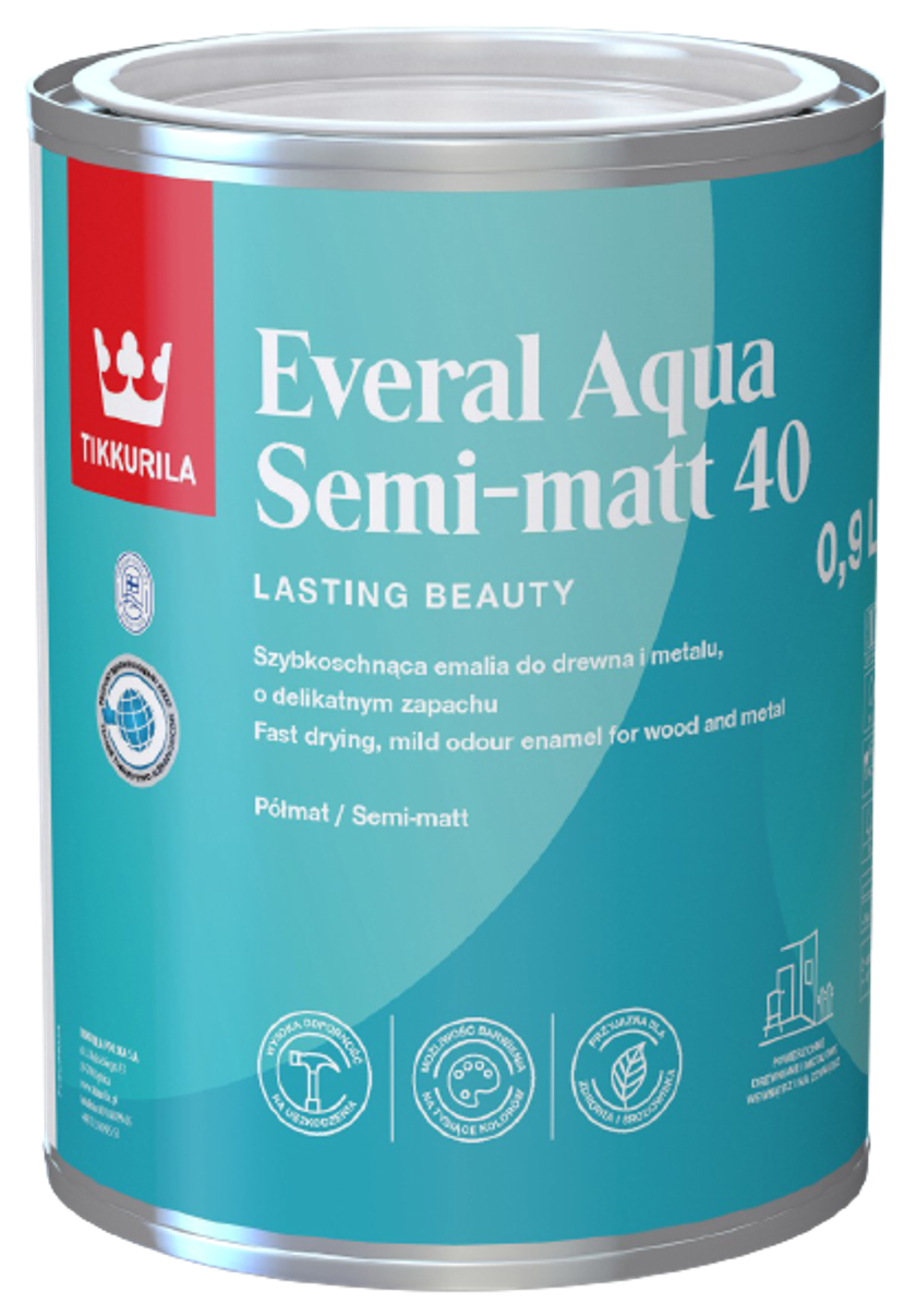 EVERAL AQUA SEMI MATT 40 Exterier