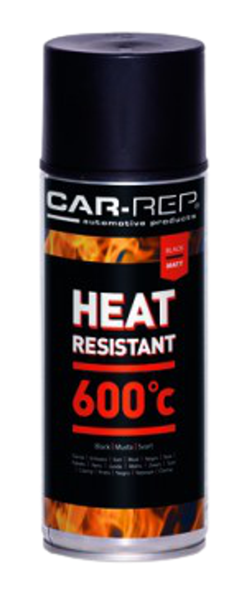 Farba v spreji s tepelnou odolnosťou do +600°C, Maston