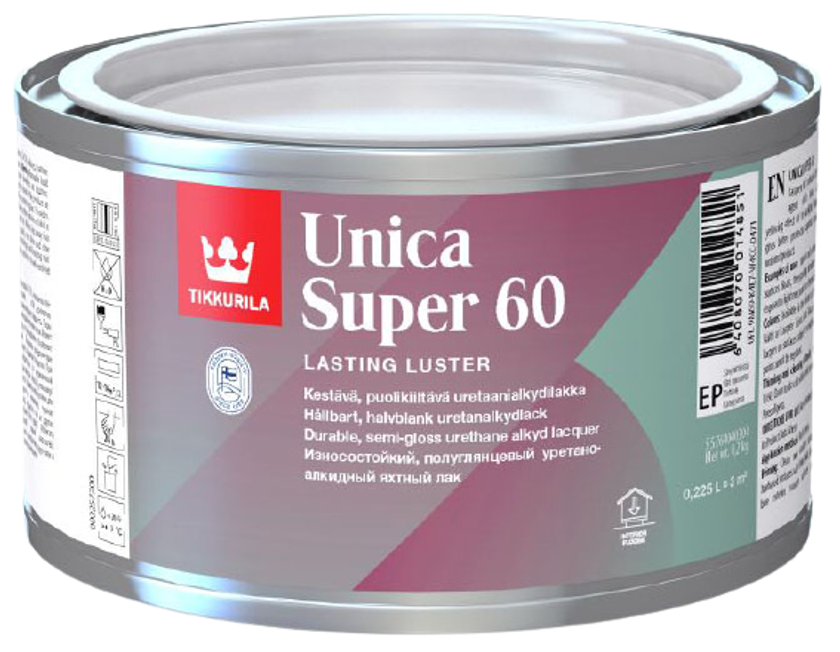 UNICA SUPER 60, lak na drevo, TIKKURILA