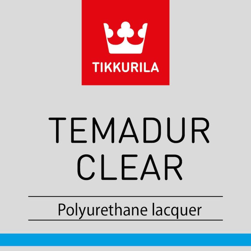 TEMADUR CLEAR, polyuretánový lak, TIKKURILA