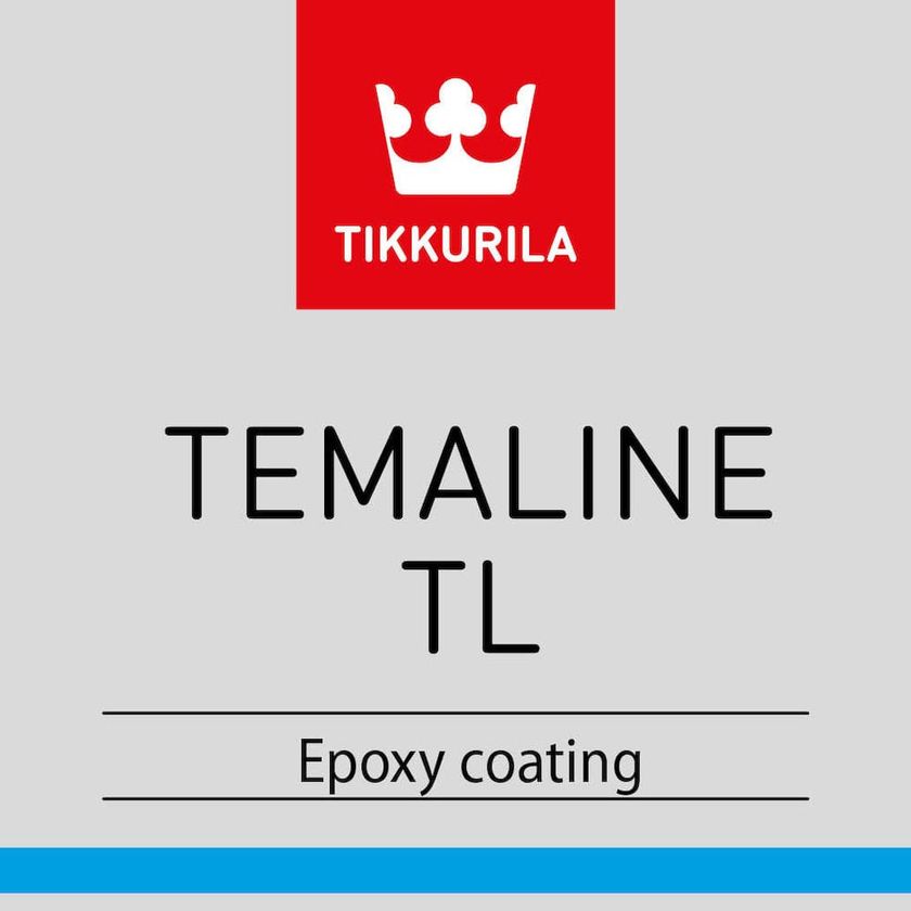 TEMALINE TL, bezrozpúšťadlový epoxidový náter, TIKKURILA