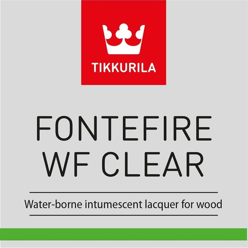 FONTEFIRE WF CLEAR, teplom rozpínateľný lak, TIKKURILA