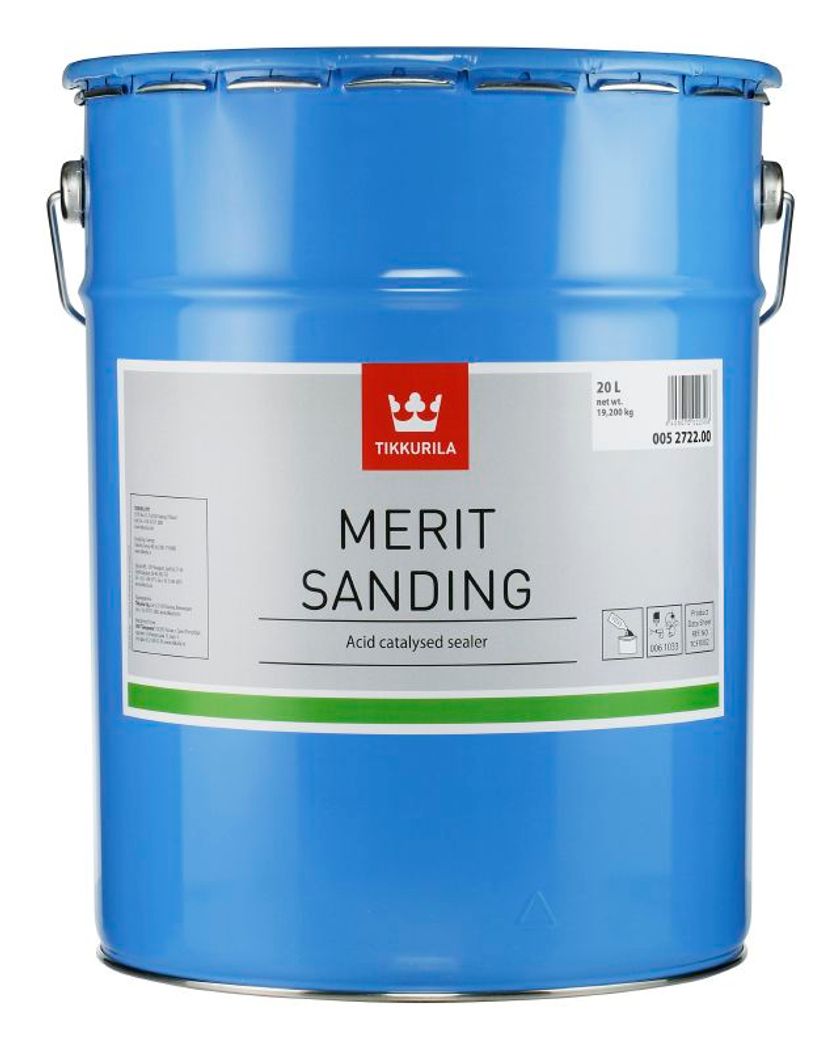 MERIT SANDING, jednozložkový lak, TIKKURILA